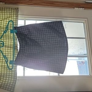 Plaid skirt